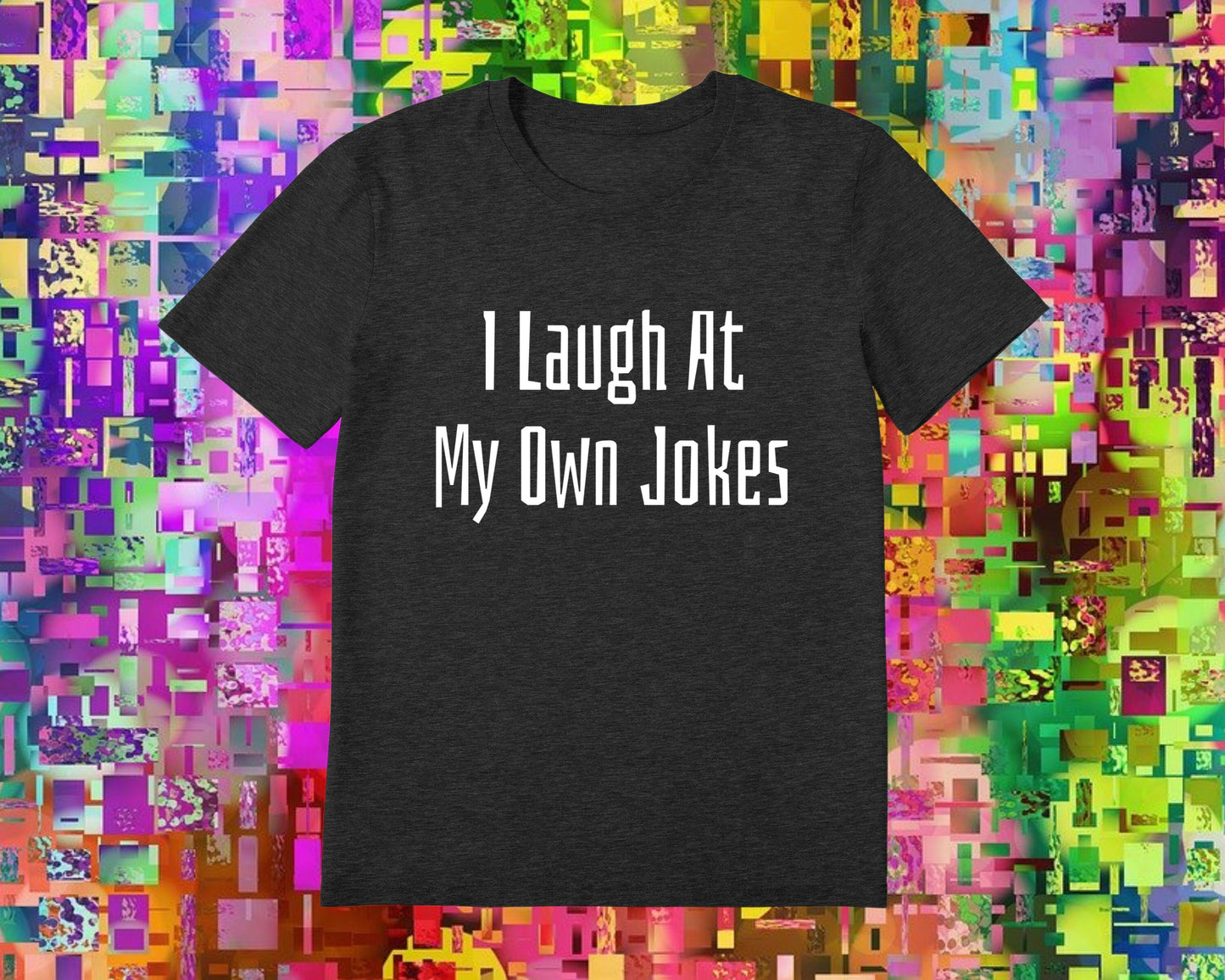 Laugh At Own Jokes