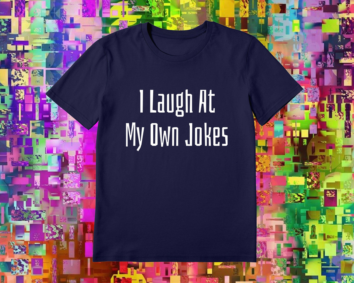 Laugh At Own Jokes