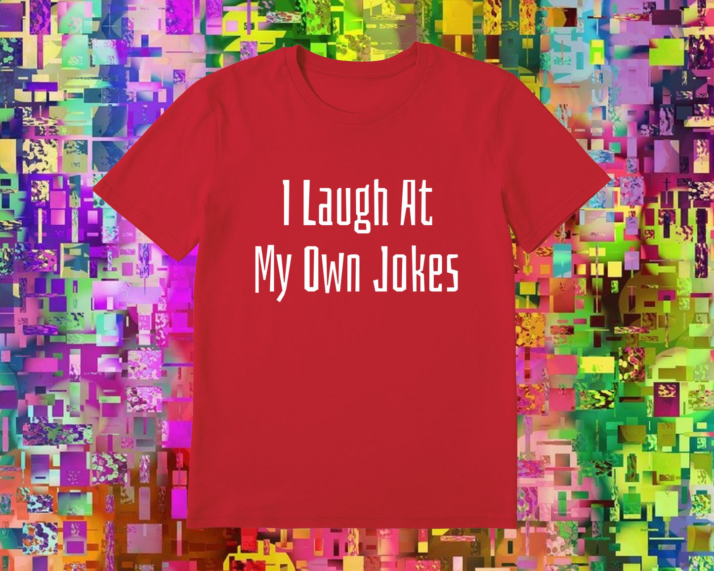 Laugh At Own Jokes