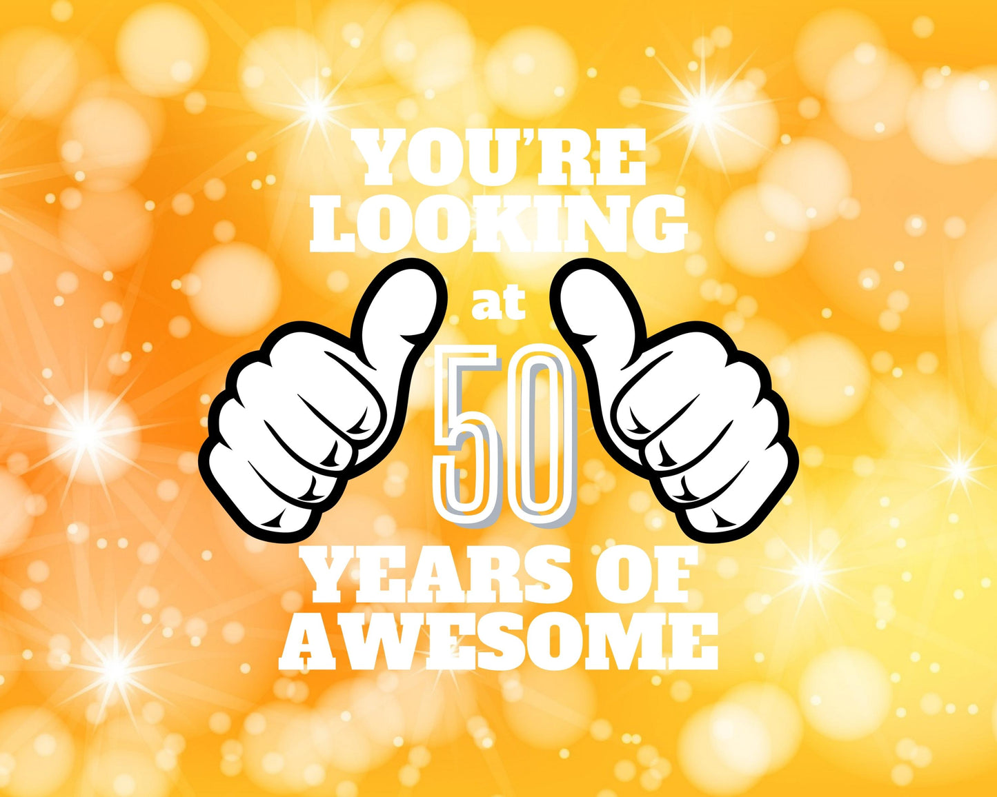 Years Of Awesome - Customised